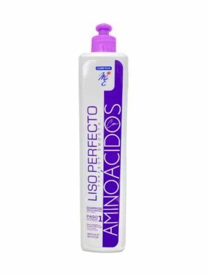 Mye Cosméticos Liso Perfecto Aminoácidos Shampoo paso 1