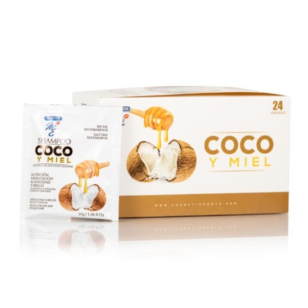 Mye Cosméticos Shampoo Coco y Miel Sachet 30ml
