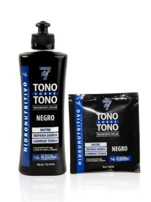 Cosméticos MyE Tratamiento Tono Sobre Tono Negro
