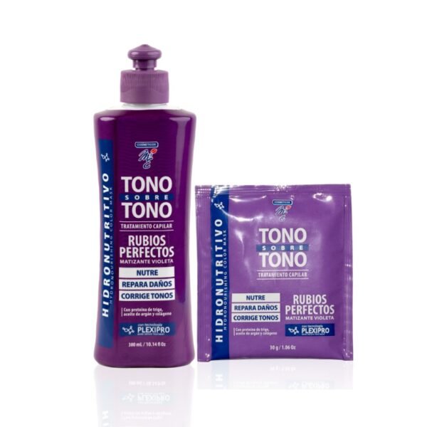 Cosméticos MyE Tratamiento Tono Sobre Tono Rubio Perfecto