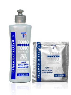 Cosméticos MyE Tratamiento Tono Sobre Tono Gris Plata