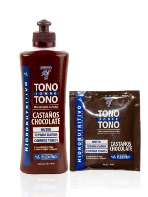 Cosméticos MyE Tratamiento Tono Sobre Tono Castaños Chocolate