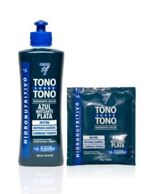 Cosméticos MyE Tratamiento Tono Sobre Tono Azul Plata