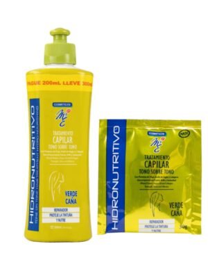 Cosméticos MyE Tratamiento Tono Sobre Tono Verde Caña