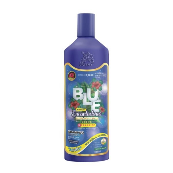 La Cayena Shampoo Keratina con Ceramidas – Corrector de Tonos Amarillos y Naranjas