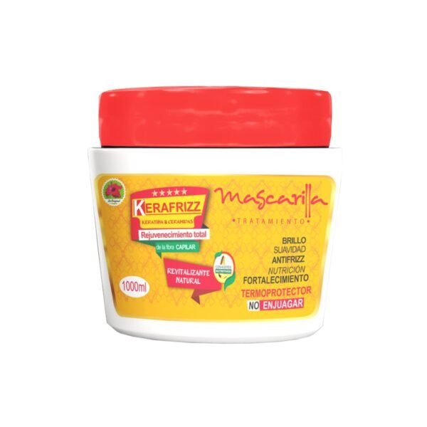 La Cayena Mascarilla Keratina con Ceramidas – Reparación e Hidratación Profunda