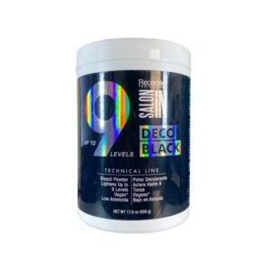 Recamier Salón In Deco Black - Polvo Decolorante Gris