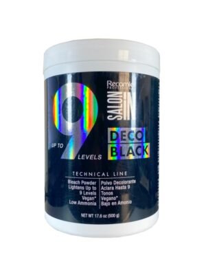 Recamier Salón In Deco Black - Polvo Decolorante Gris