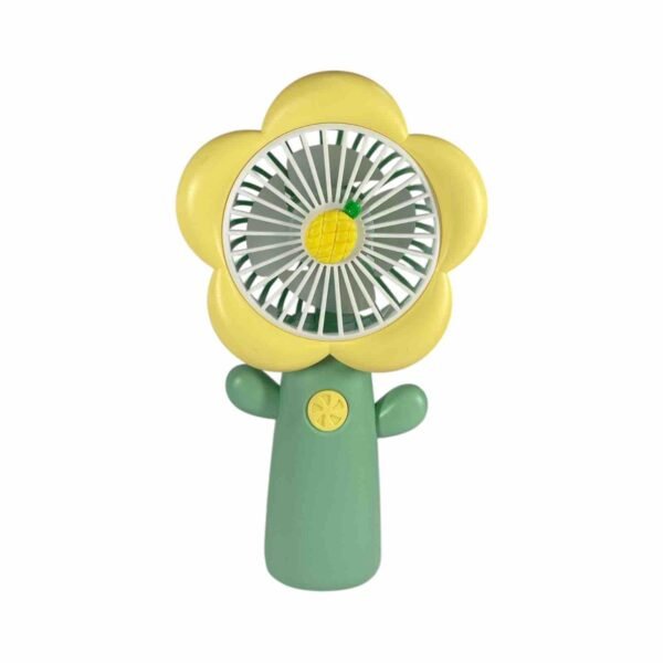 Mini Fan Modern Stylish DD8088 – Ventilador Portátil con Diseño de Flor