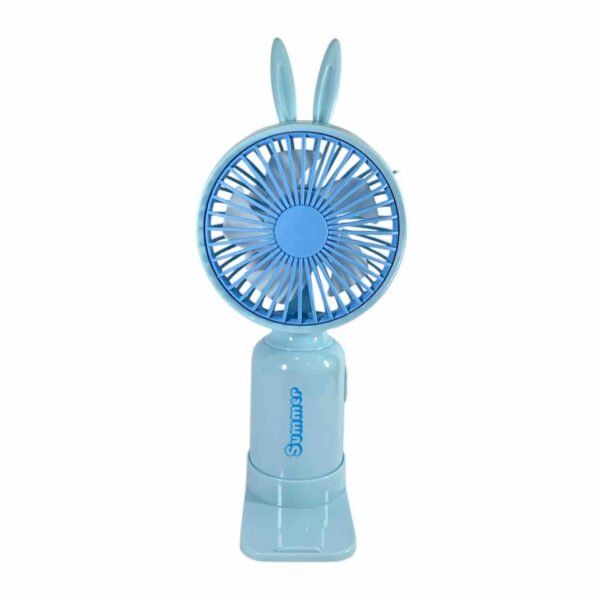 Handheld Fan – Ventilador Portátil con Luz LED Colorida y Carga USB-C
