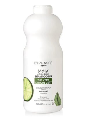 Byphasse Shampoo con Té Verde Cabello Normal a Graso
