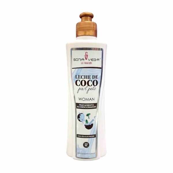 Tratamiento Acondicionador Leche de Coco Pal Pelo con Células Madre Sonia Vega