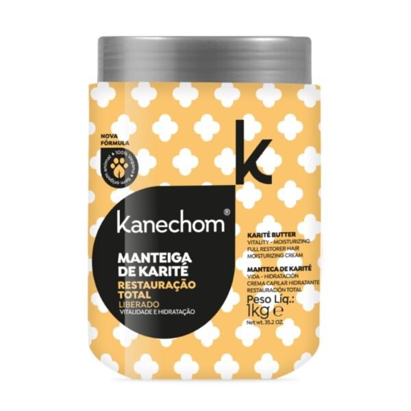 Mascarilla Hidratante Restauración Total con Manteca de Karité Kanechom