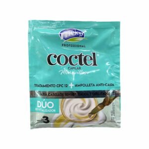 Cóctel Capilar Maravilloso (DUO Revitalizador) Tratamiento CPC 12 + Ampolleta Anticaída Meicys